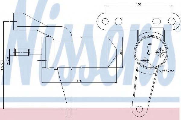 Imagine uscator,aer conditionat NISSENS 95471