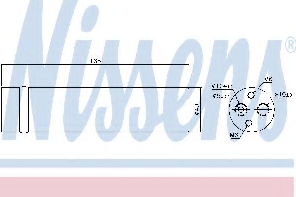 Imagine uscator,aer conditionat NISSENS 95481