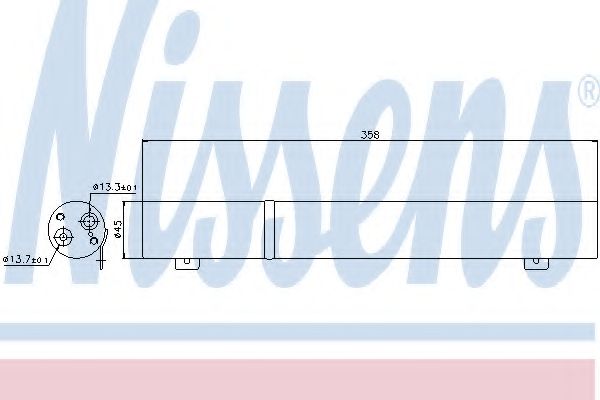 Imagine uscator,aer conditionat NISSENS 95487