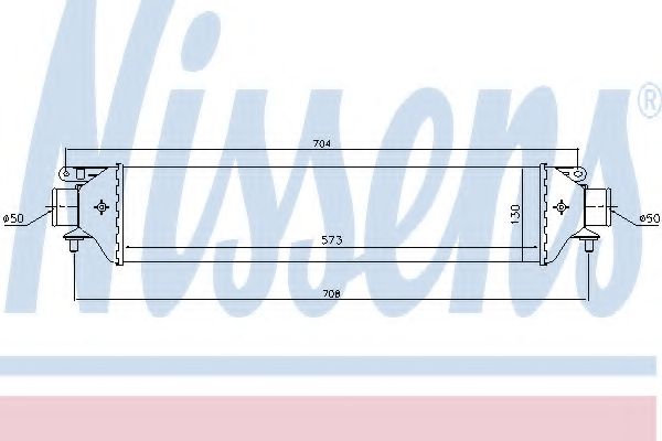 Imagine Intercooler, compresor NISSENS 96615