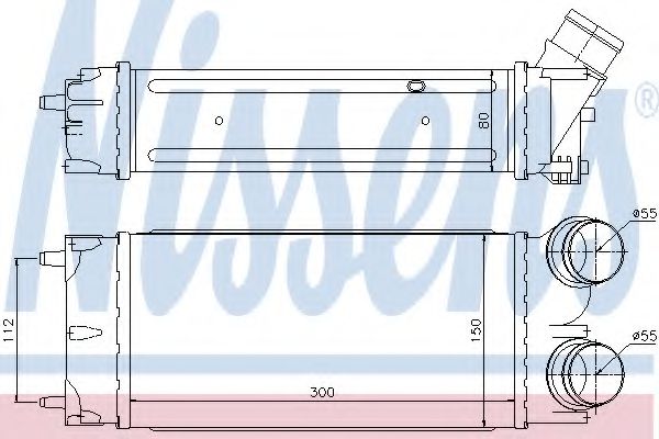 Imagine Intercooler, compresor NISSENS 96626