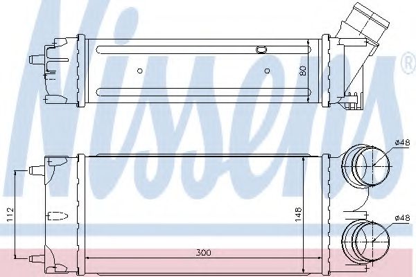 Imagine Intercooler, compresor NISSENS 96627