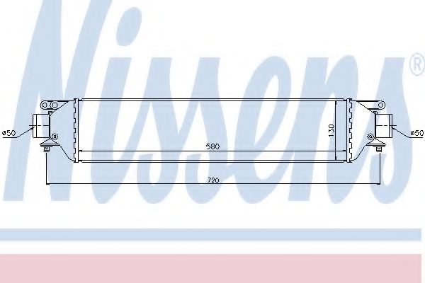 Imagine Intercooler, compresor NISSENS 96630