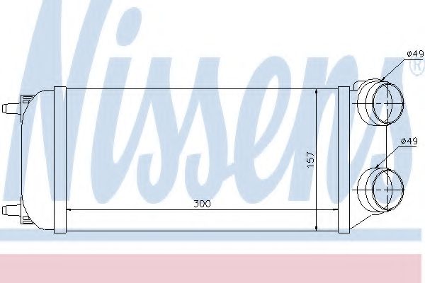 Imagine Intercooler, compresor NISSENS 96638