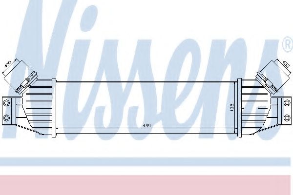 Imagine Intercooler, compresor NISSENS 96650