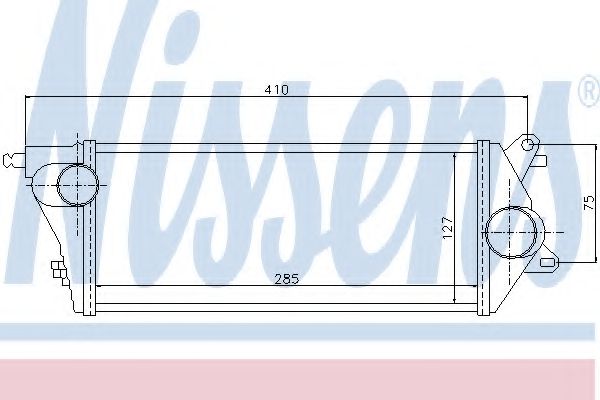 Imagine Intercooler, compresor NISSENS 96776