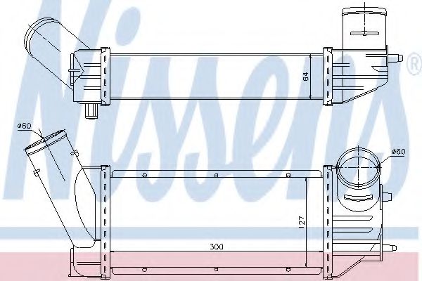 Imagine Intercooler, compresor NISSENS 96790