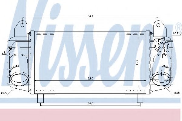 Imagine Intercooler, compresor NISSENS 96793