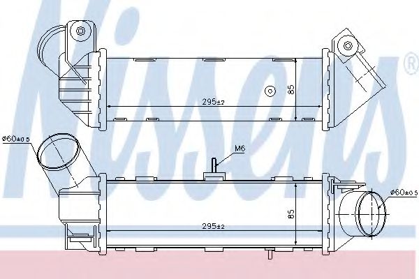 Imagine Intercooler, compresor NISSENS 96796