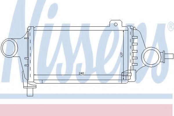 Imagine Intercooler, compresor NISSENS 96865