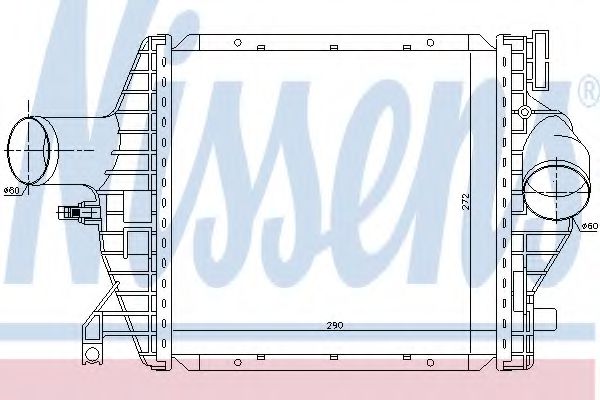 Imagine Intercooler, compresor NISSENS 96894