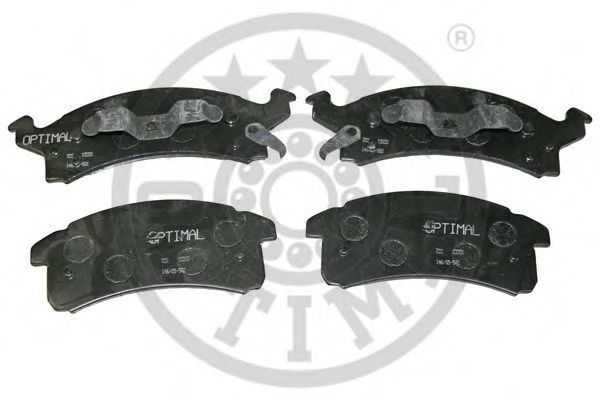 Imagine set placute frana,frana disc OPTIMAL 10002