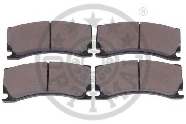 Imagine set placute frana,frana disc OPTIMAL 12607