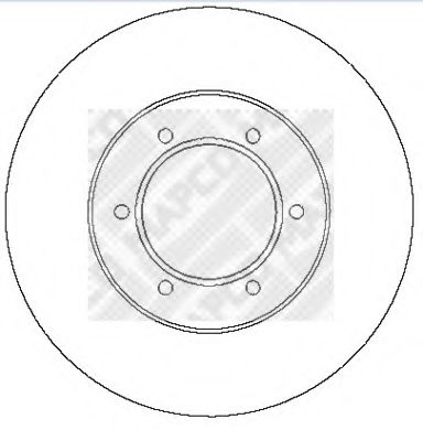 Imagine Disc frana MAPCO 15281