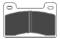 Imagine set placute frana,frana disc MAPCO 6304