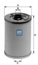 Imagine filtru combustibil UFI 21.050.00