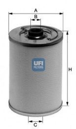 Imagine filtru combustibil UFI 21.062.00
