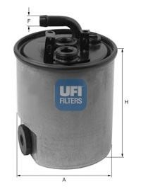 Imagine filtru combustibil UFI 24.005.00