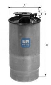 Imagine filtru combustibil UFI 24.427.00