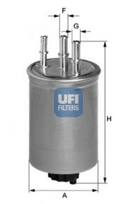 Imagine filtru combustibil UFI 24.445.00
