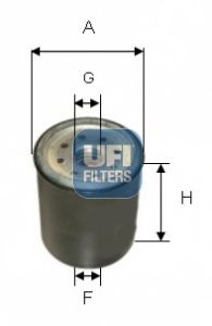 Imagine filtru combustibil UFI 24.461.00