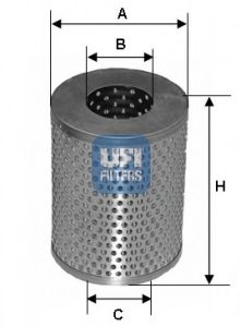 Imagine filtru combustibil UFI 26.602.00