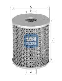 Imagine filtru combustibil UFI 26.652.00