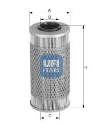 Imagine filtru combustibil UFI 26.687.00