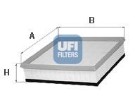 Imagine Filtru aer UFI 30.290.00