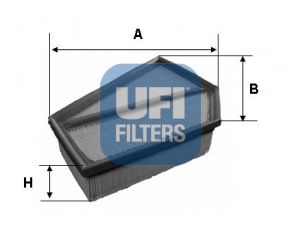 Imagine Filtru aer UFI 30.349.00