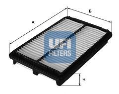 Imagine Filtru aer UFI 30.451.00