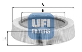 Imagine Filtru aer UFI 30.844.00