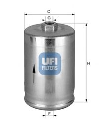 Imagine filtru combustibil UFI 31.748.00