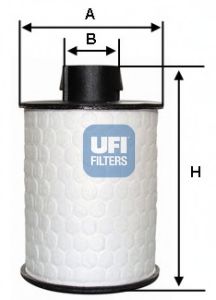 Imagine filtru combustibil UFI 60.H2O.00