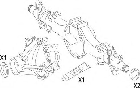 Imagine Set garnituri, diferential CORTECO 19536224