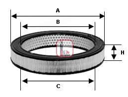 Imagine Filtru aer SOFIMA S 0939 A