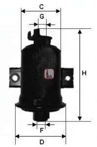 Imagine filtru combustibil SOFIMA S 1560 B