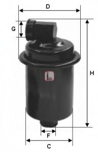 Imagine filtru combustibil SOFIMA S 1749 B