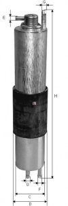 Imagine filtru combustibil SOFIMA S 1847 B