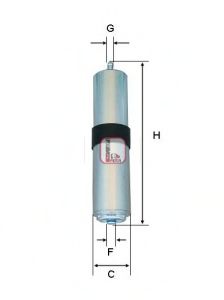 Imagine filtru combustibil SOFIMA S 1857 B