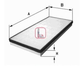 Imagine Filtru, aer habitaclu SOFIMA S 3001 C