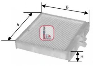 Imagine Filtru, aer habitaclu SOFIMA S 3106 C