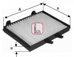 Imagine Filtru, aer habitaclu SOFIMA S 3128 C