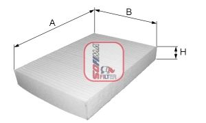 Imagine Filtru, aer habitaclu SOFIMA S 3209 C