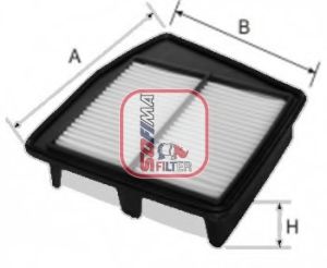 Imagine Filtru aer SOFIMA S 3408 A