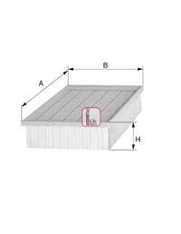 Imagine Filtru aer SOFIMA S 3954 A