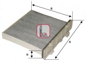Imagine Filtru, aer habitaclu SOFIMA S 4147 CA