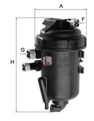 Imagine filtru combustibil SOFIMA S 5116 GC
