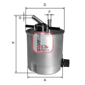 Imagine filtru combustibil SOFIMA S 5394 GC