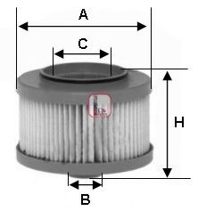 Imagine filtru combustibil SOFIMA S 6013 NE